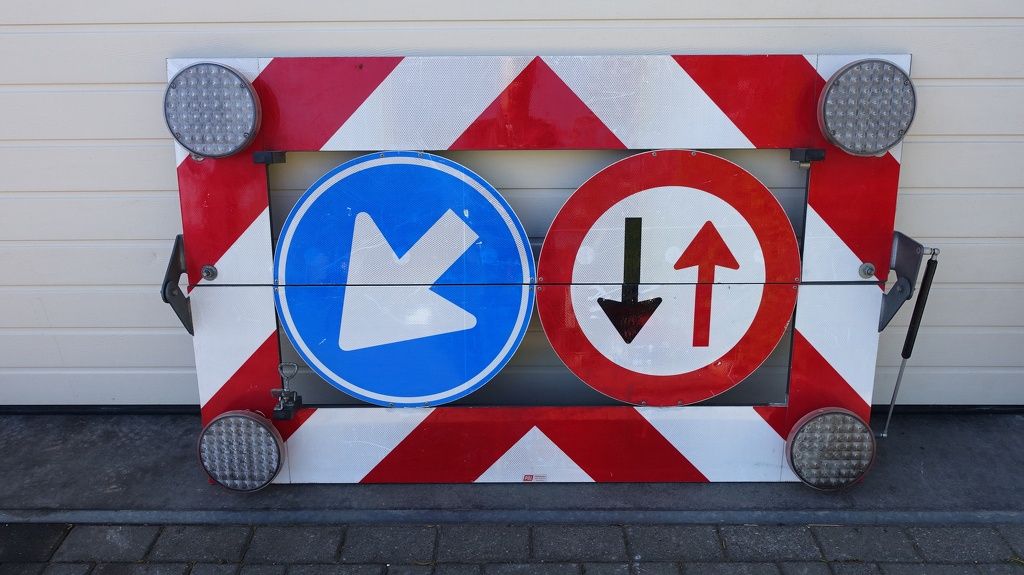 Pol Actiebord actieframe verkeersbord 160x100 Cm