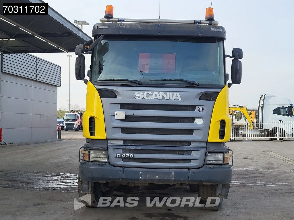 Scania G G420 8X6 8x6 18m3 KH Kipper Steel suspension Big-Axle Euro 4