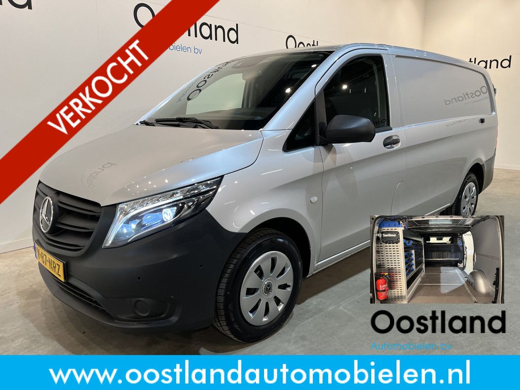 Mercedes-Benz Vito 116 CDI Lang Automaat Servicebus / Sortimo Inrichting / Euro 6 / Airco / Cruise Control / Camera / CarPlay / Navigatie / LED / 26.200 KM !!