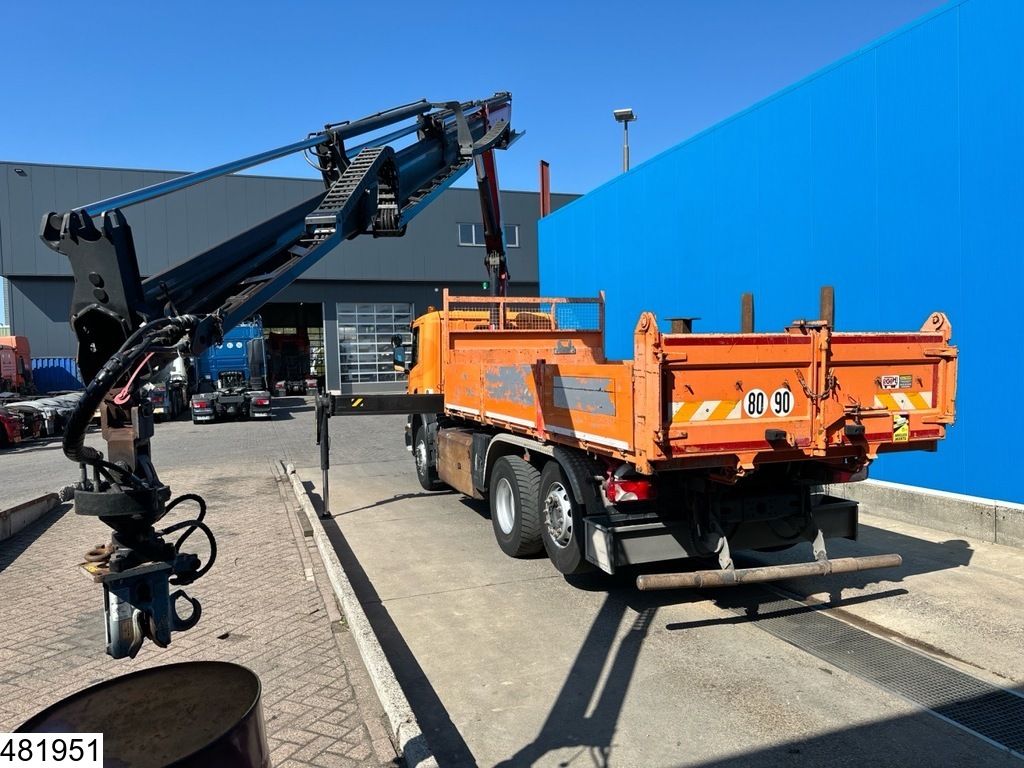 Scania P 340 EURO 6, CNG, 6x2, Retarder, Palfinger, Remote