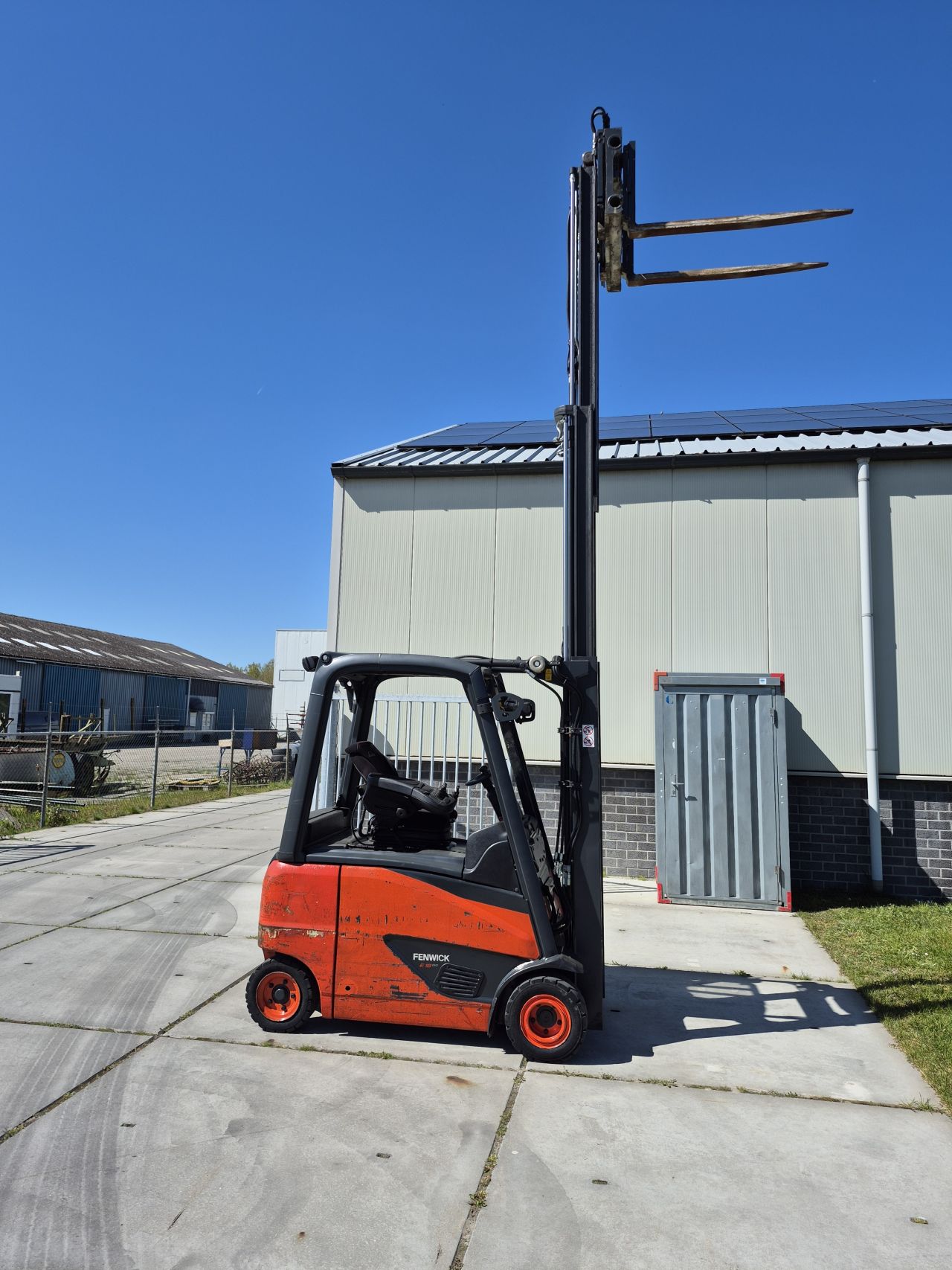 Linde E18PH-02 triplex sideshift vorkversteller bj 2018