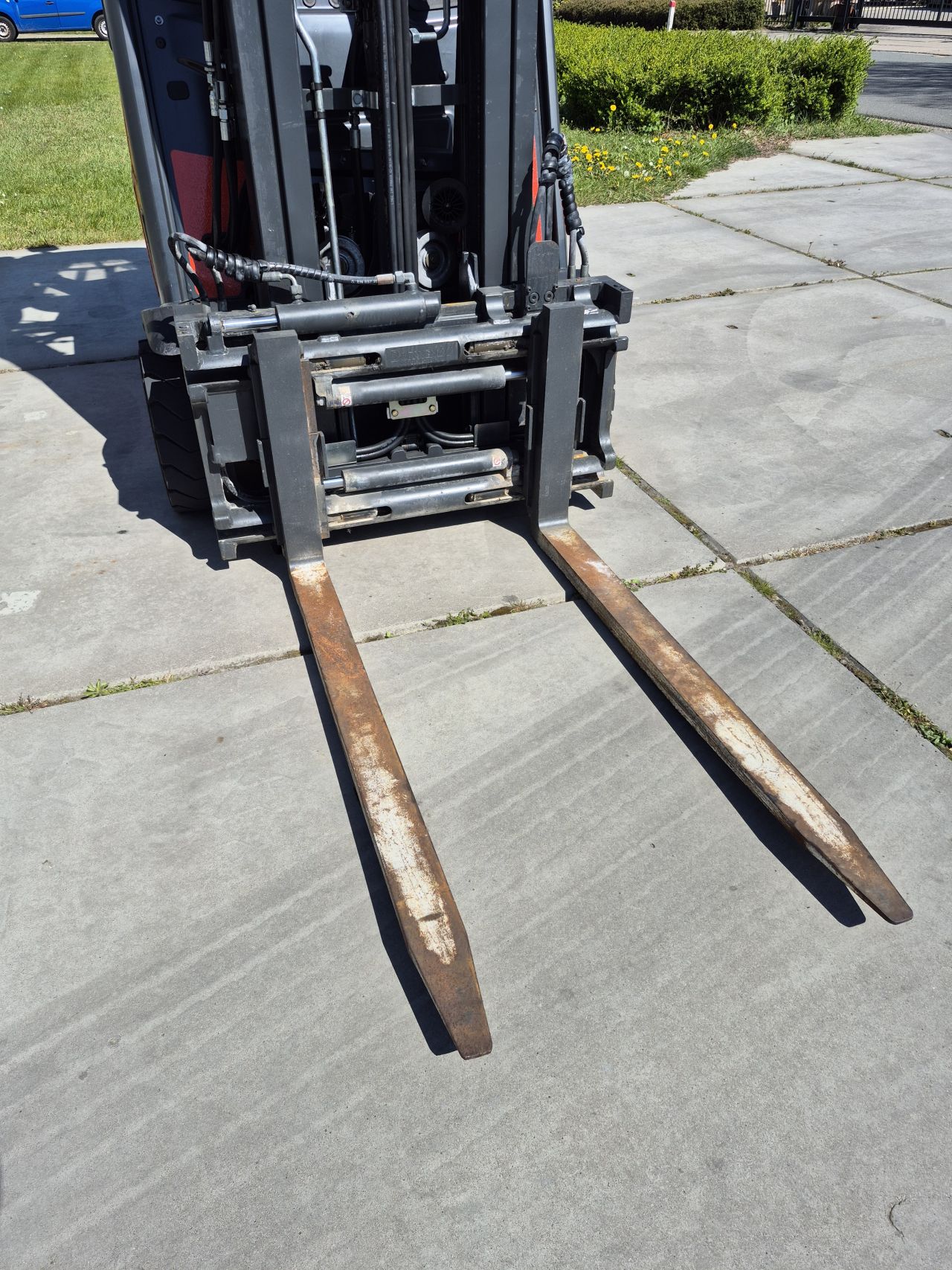 Linde E18PH-02 triplex sideshift vorkversteller bj 2018