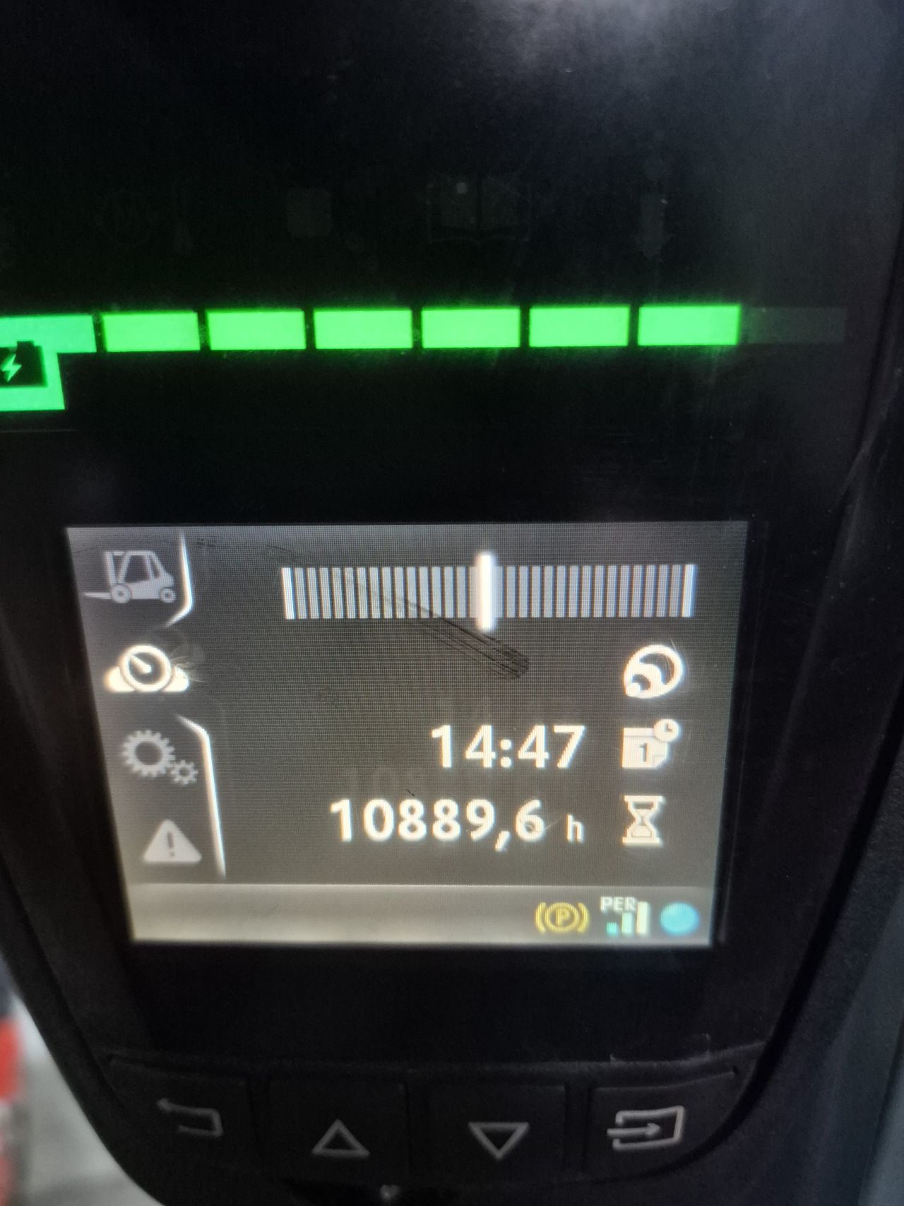 Linde E18PH-02 triplex sideshift vorkversteller bj 2018