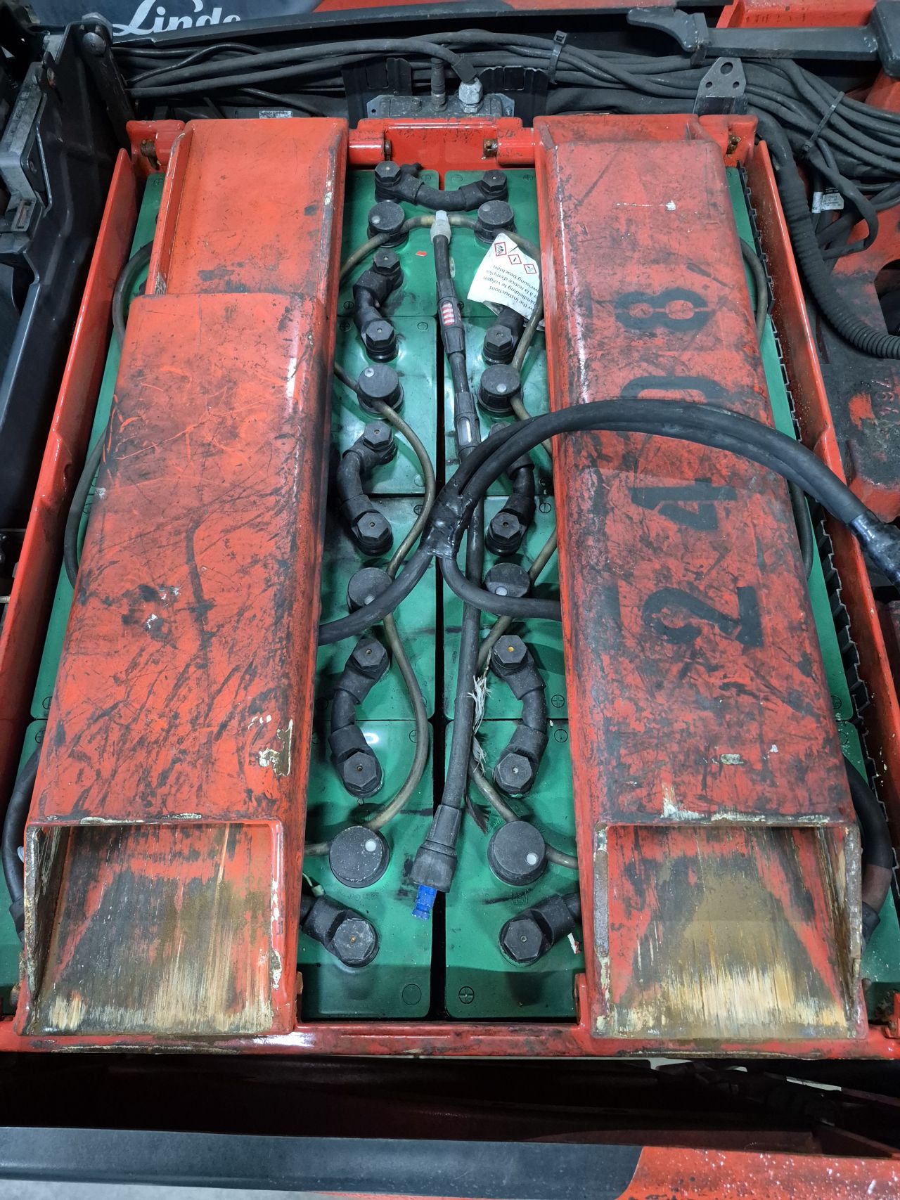 Linde E18PH-02 triplex sideshift vorkversteller bj 2018