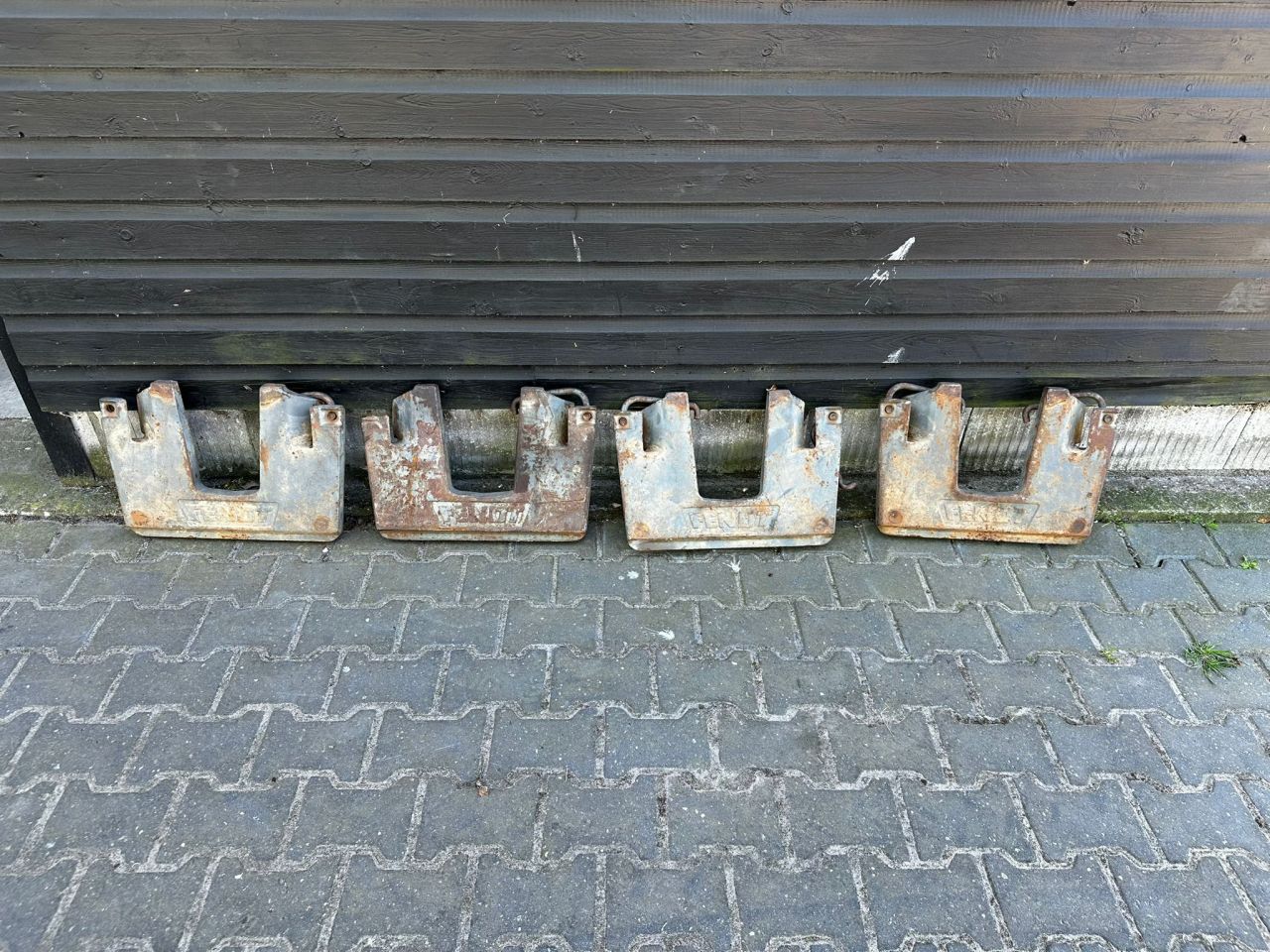 Fendt gewichten ondertrekhaak