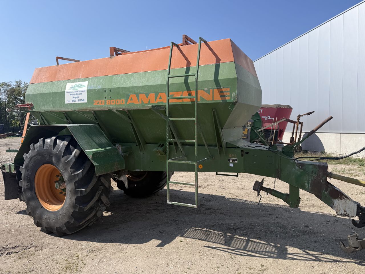Amazone Kalkstrooier ZG8000