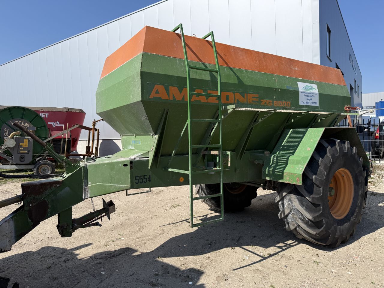 Amazone Kalkstrooier ZG8000