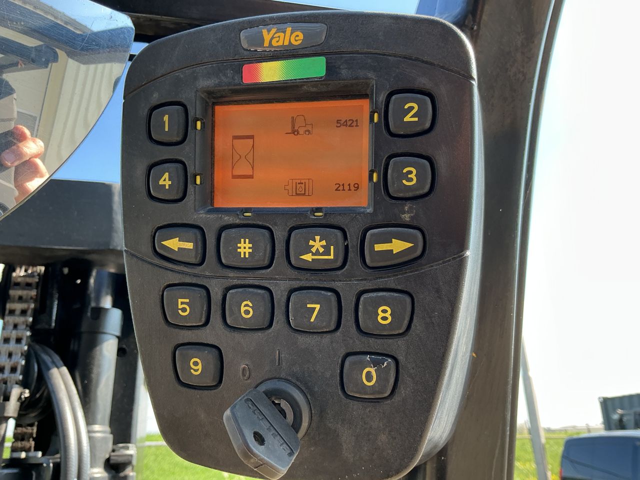 Te koop yale heftruck 2.0 ton Elektrisch. 2018