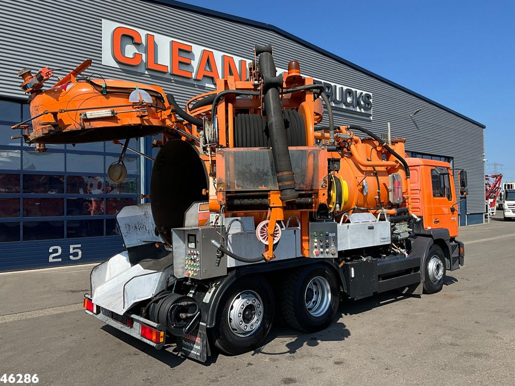 Man 26.314 Kroll kolkenzuiger 9m³ Just 185.429 km!