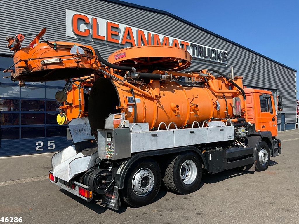 Man 26.314 Kroll kolkenzuiger 9m³ Just 185.429 km!