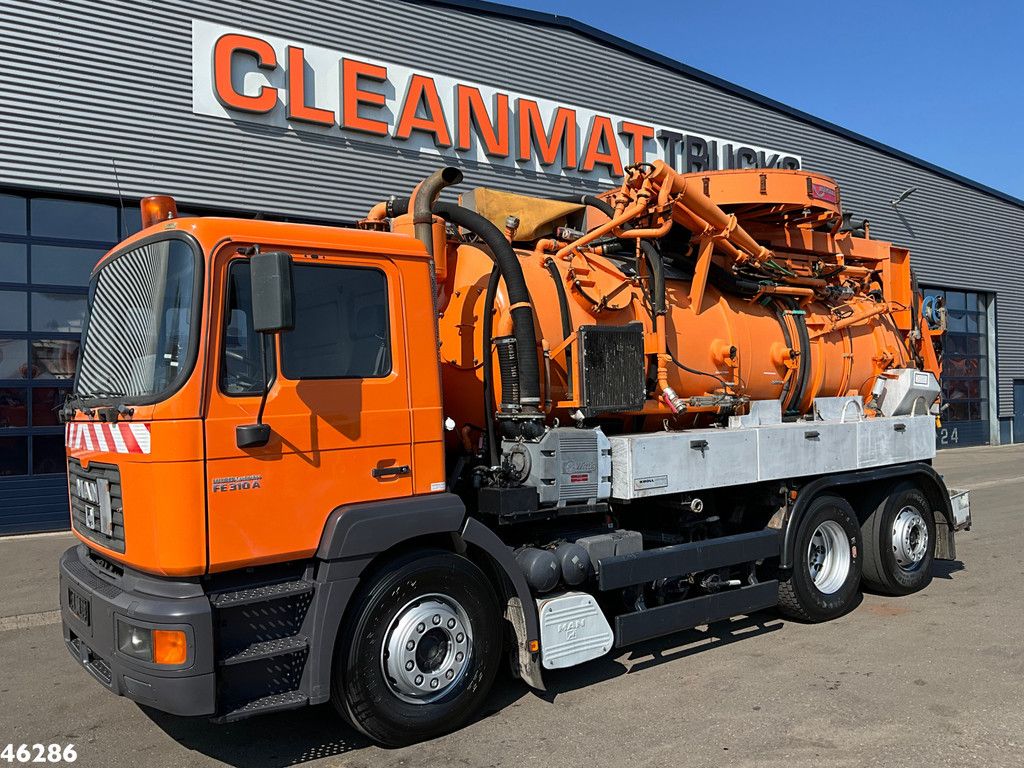 Man 26.314 Kroll kolkenzuiger 9m³ Just 185.429 km!