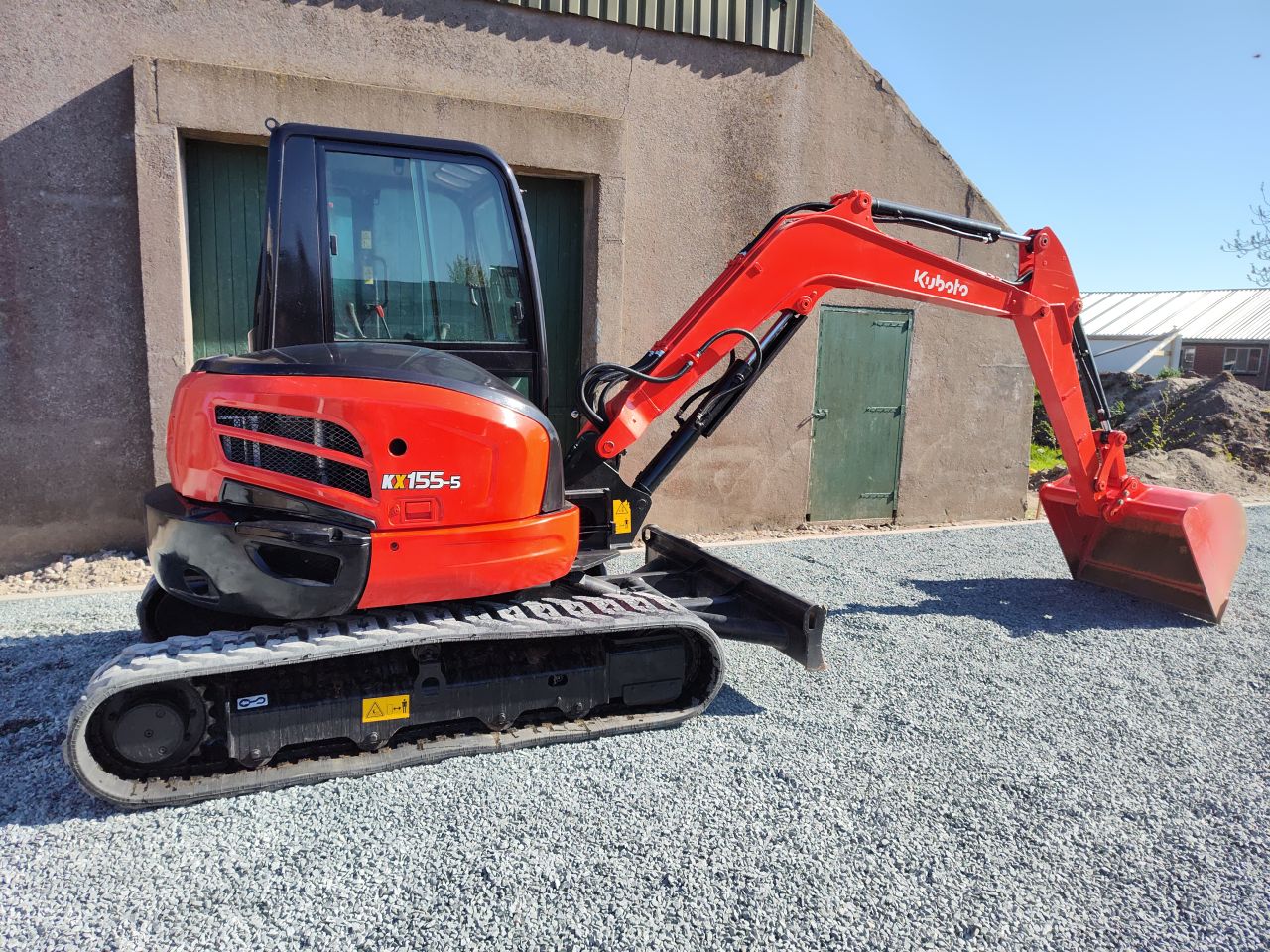 Nette Kubota KX155-5
