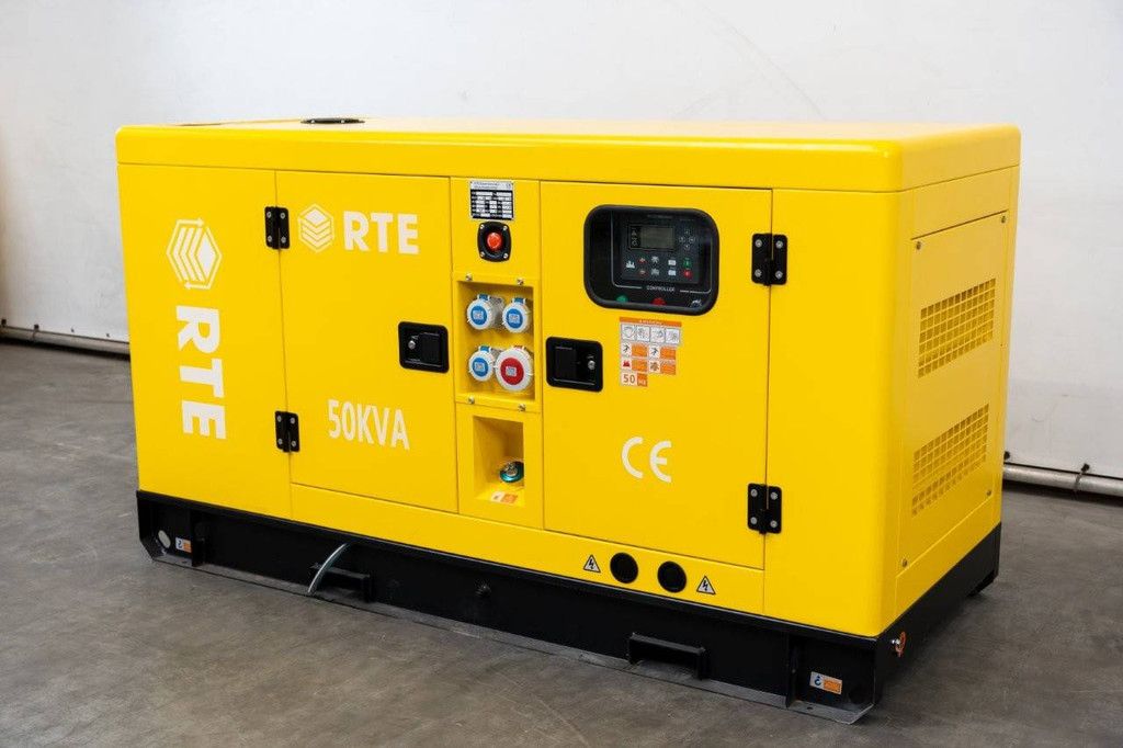 Generator RTE 6739 Diesel 50kVA 2026 Nieuw