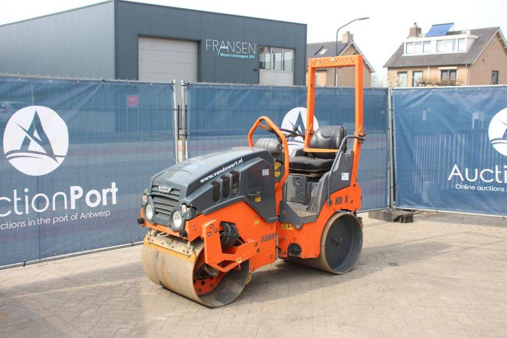 Vibrationswalze Hamm HD 8 VV Diesel 15kW 2015