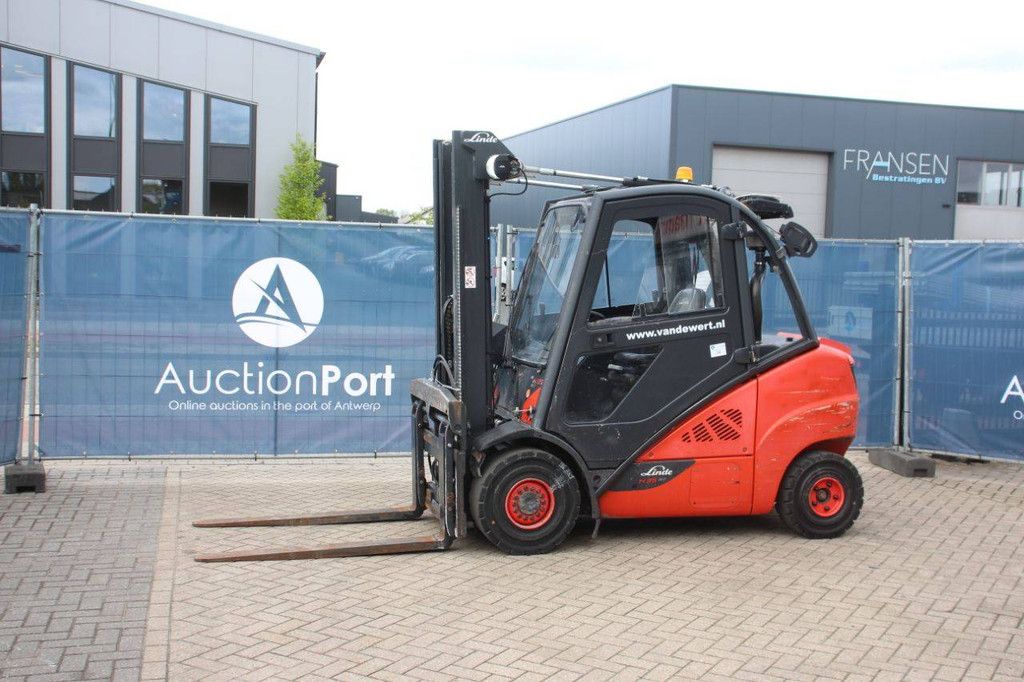 Heftruck Linde H35D-02 Diesel 3500kg 4.9m 2018