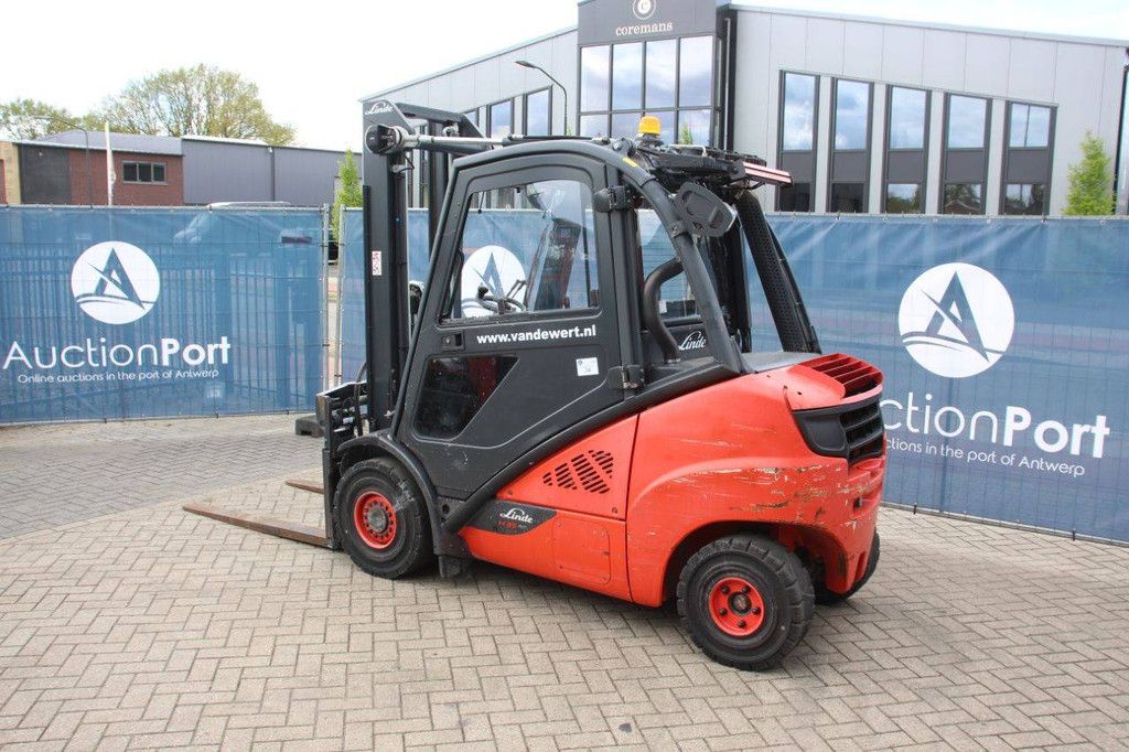 Heftruck Linde H35D-02 Diesel 3500kg 4.9m 2018
