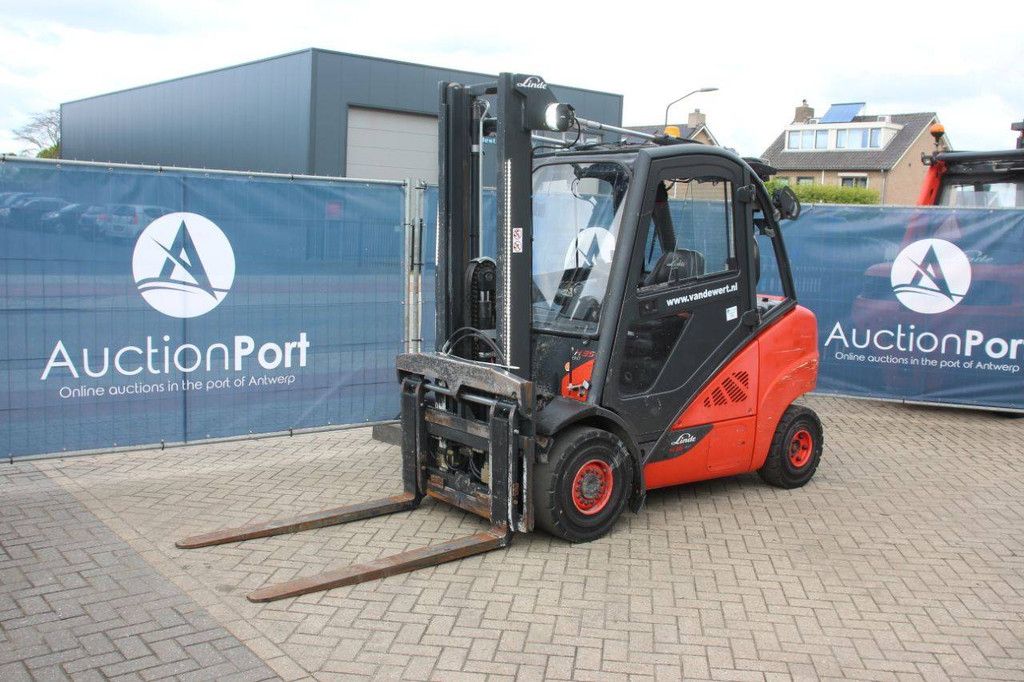 Heftruck Linde H35D-02 Diesel 3500kg 4.9m 2018