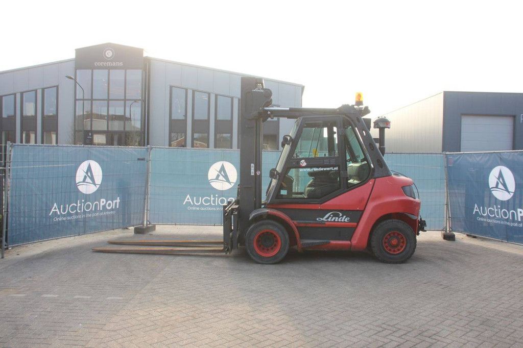 Heftruck Linde H80D-01 Diesel 8000kg 4.15m 2011