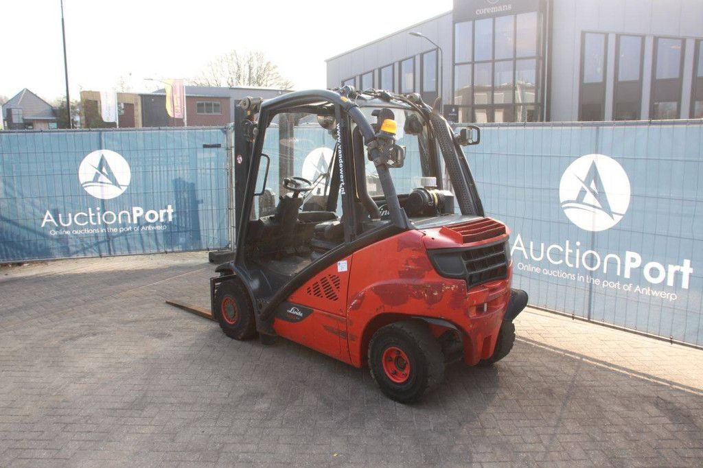 Linde H25D-02 Diesel Forklift 2500kg 7m 2014