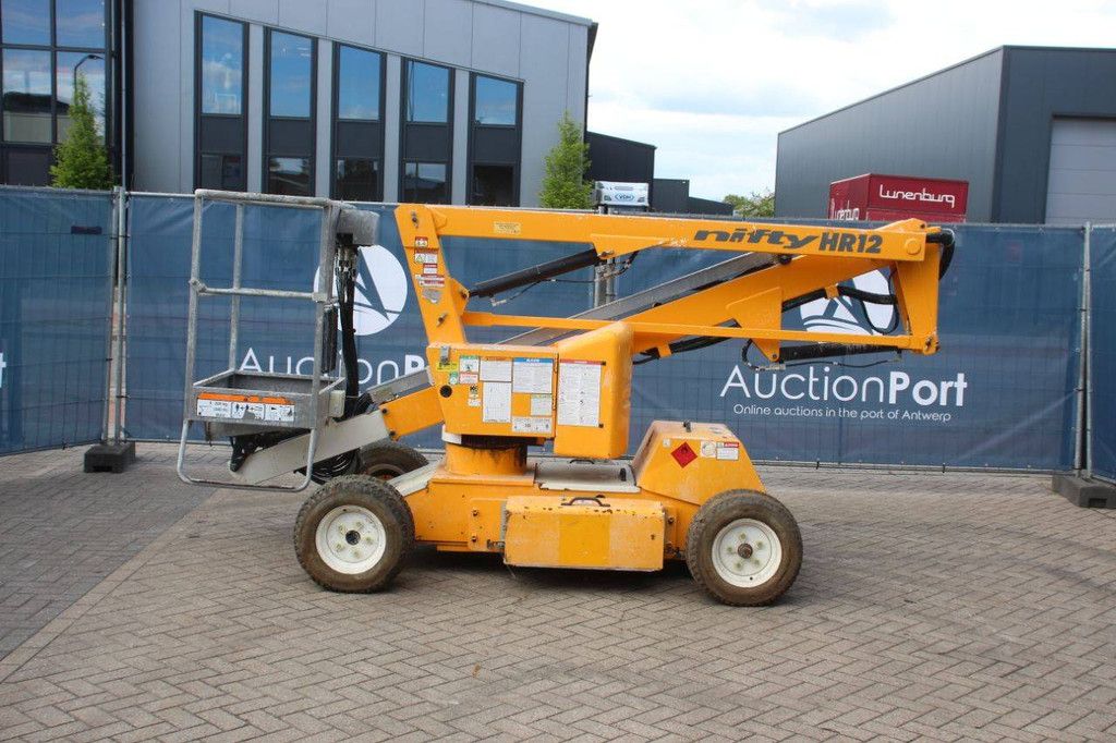 Gelenkteleskoparbeitsbühne HR12NDE Elektro+Diesel 12 m 2016