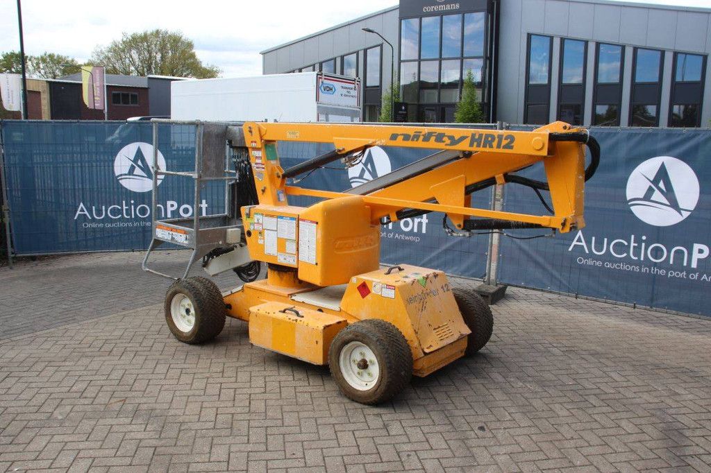 Gelenkteleskoparbeitsbühne HR12NDE Elektro+Diesel 12 m 2016