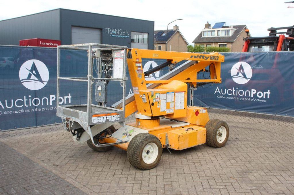 Gelenkteleskoparbeitsbühne HR12NDE Elektro+Diesel 12 m 2016