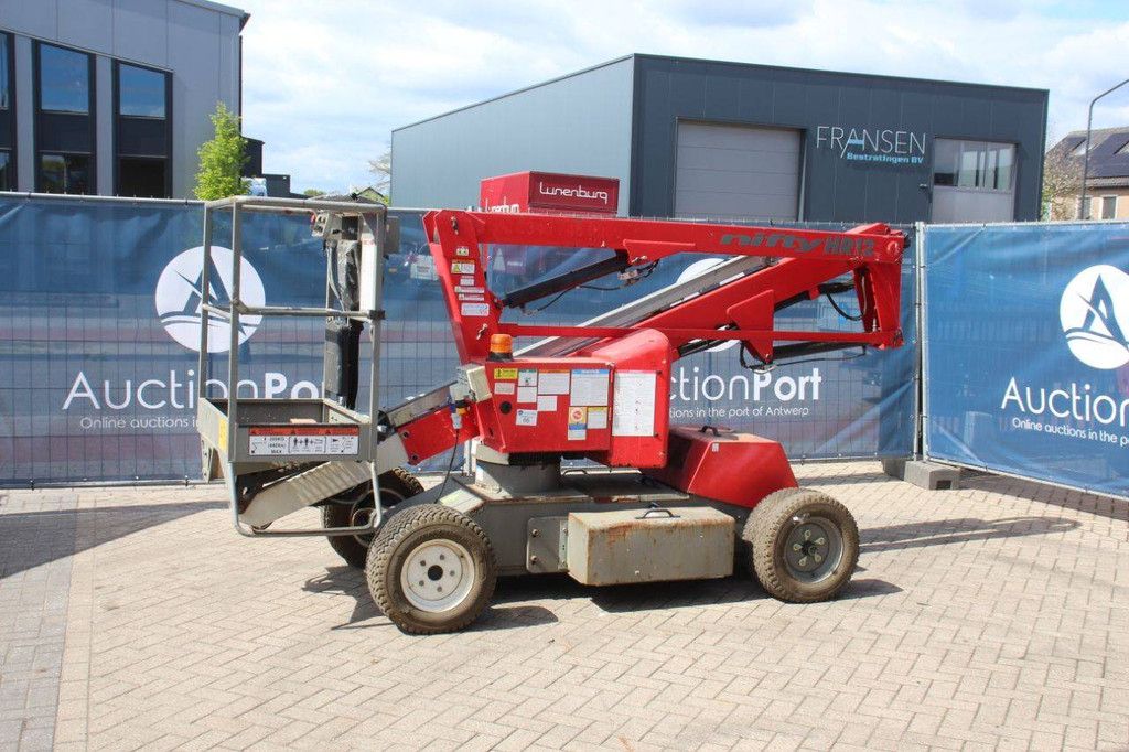Knikarmhoogwerker Nifty HR12NDE Elektrisch+Diesel 12m 2015