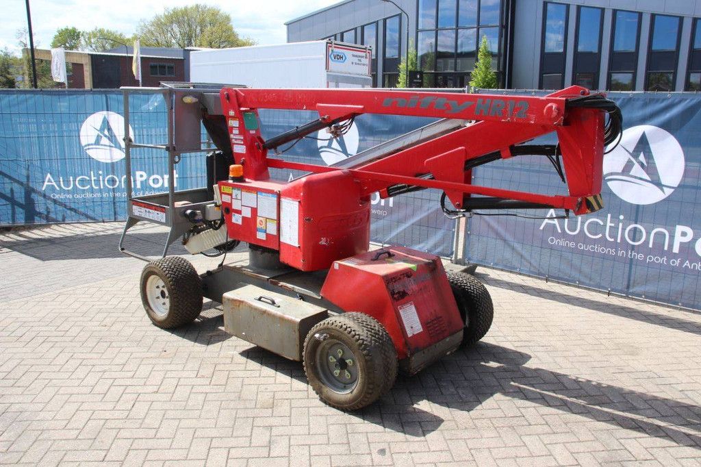Knikarmhoogwerker Nifty HR12NDE Elektrisch+Diesel 12m 2015