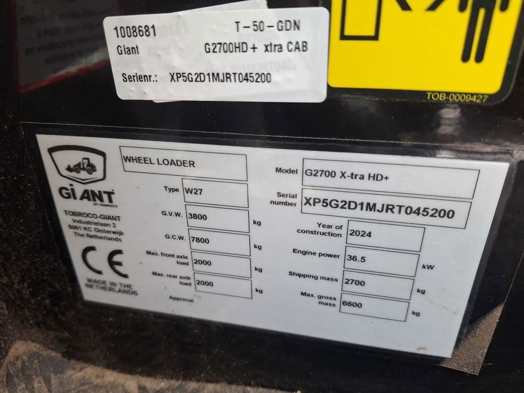 Giant G2700HD+ xtra CAB