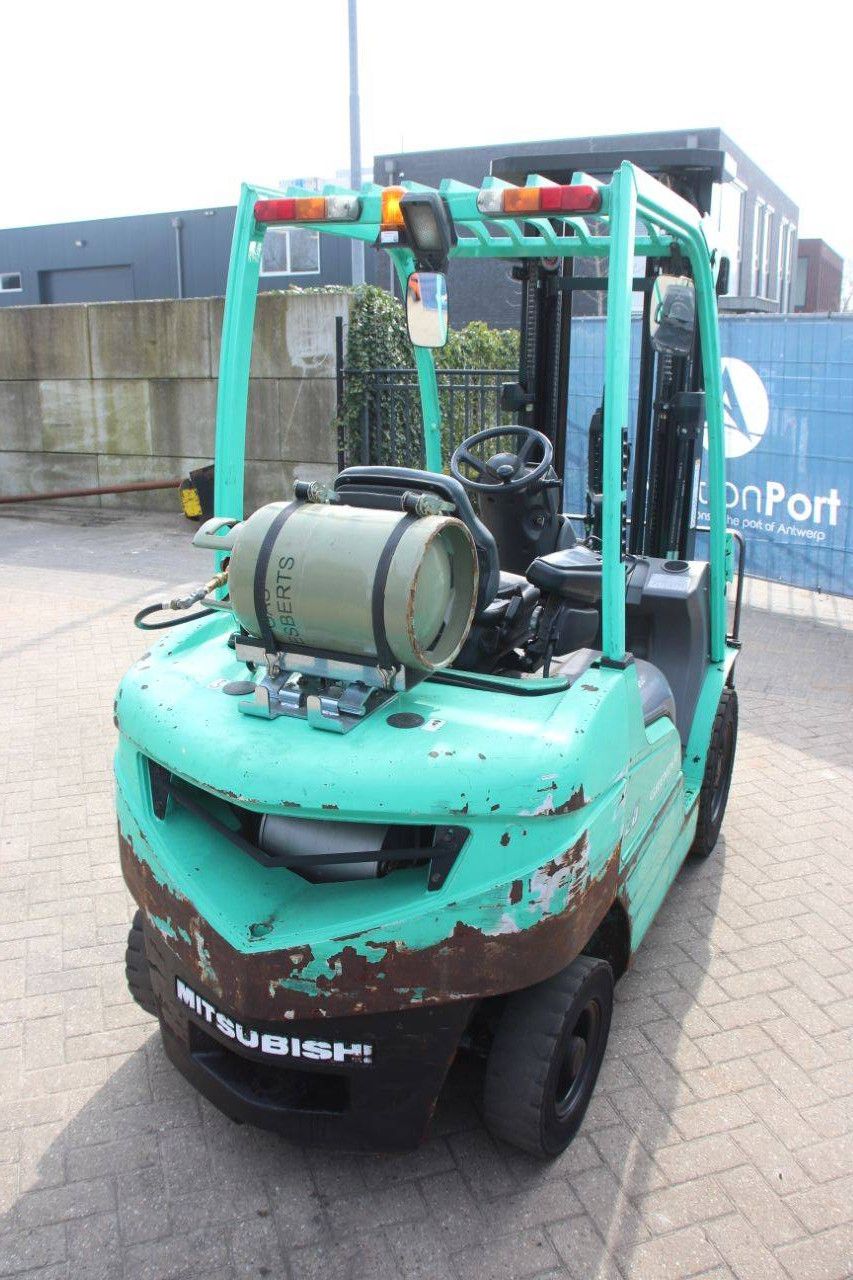 Heftruck Mitsubishi FG25N LPG 2500kg 5.5m 2012
