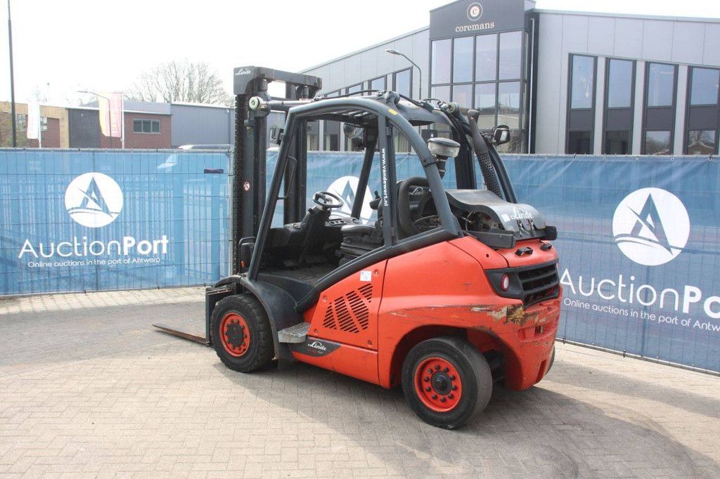 Heftruck Linde H40T-02 LPG 4000kg 5.0m 2014