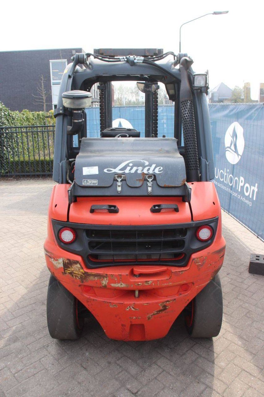 Heftruck Linde H40T-02 LPG 4000kg 5.0m 2014