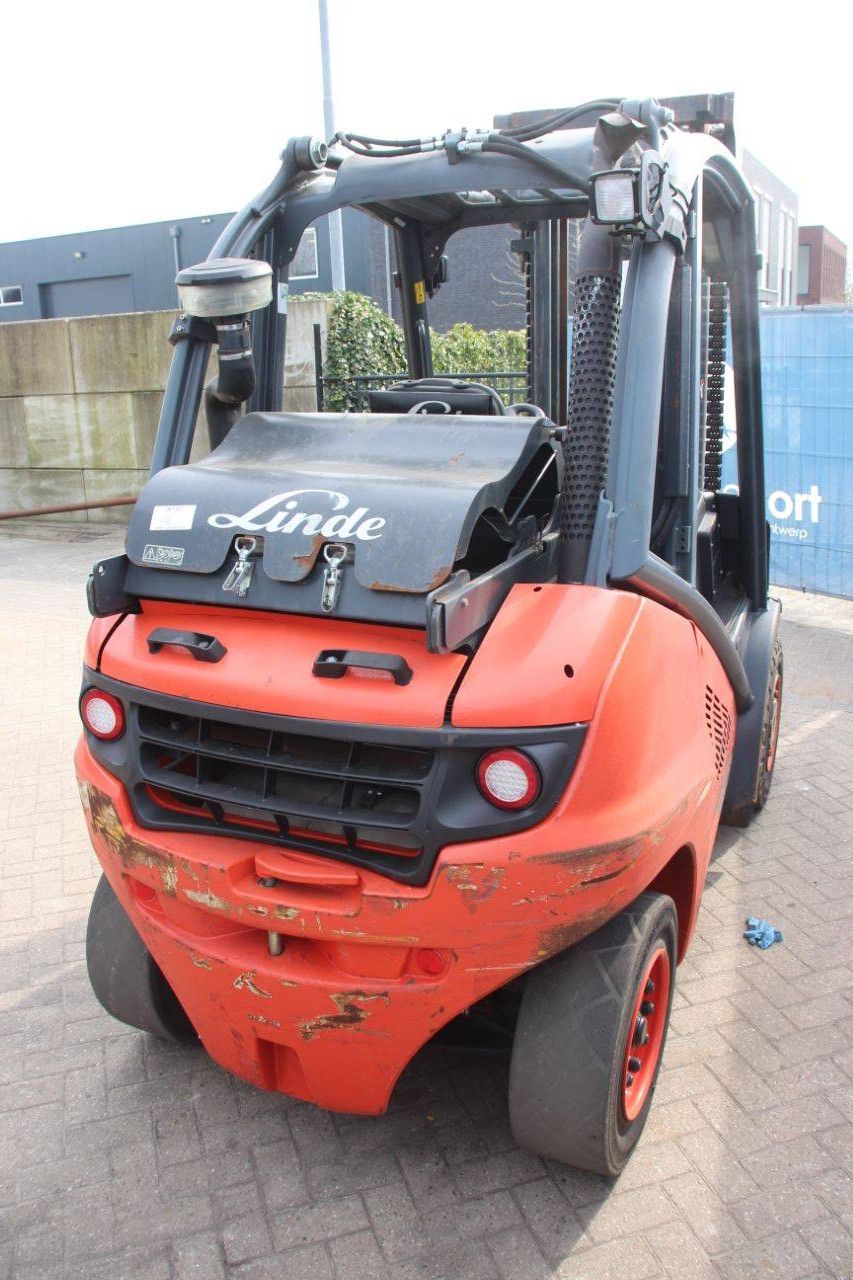 Heftruck Linde H40T-02 LPG 4000kg 5.0m 2014
