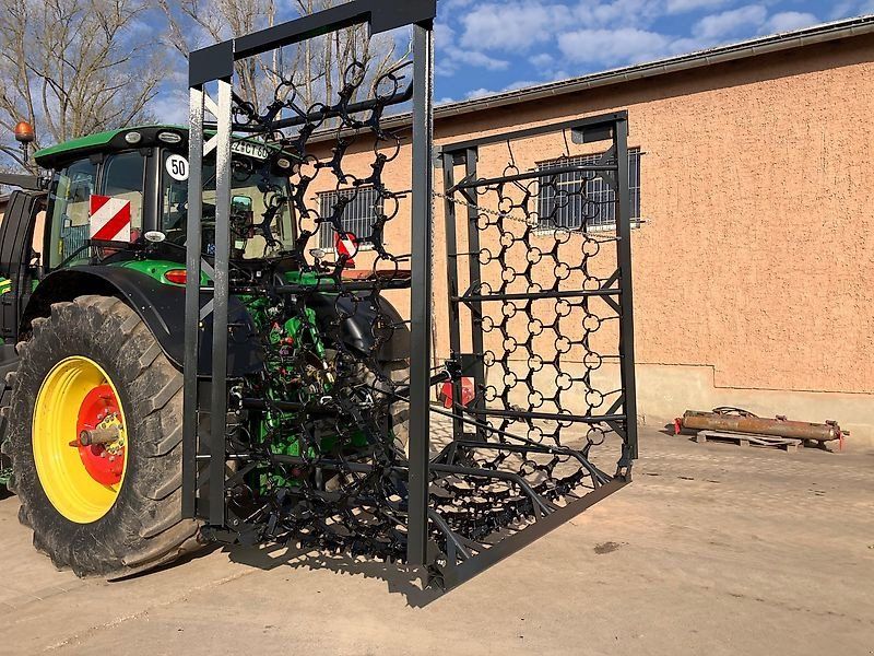 Top Agro Heavy Duty 8m 4 Reihen Wiesenegge