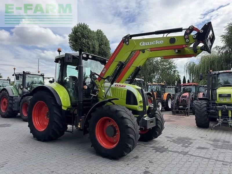 Claas arion 640 cis + quicke q65