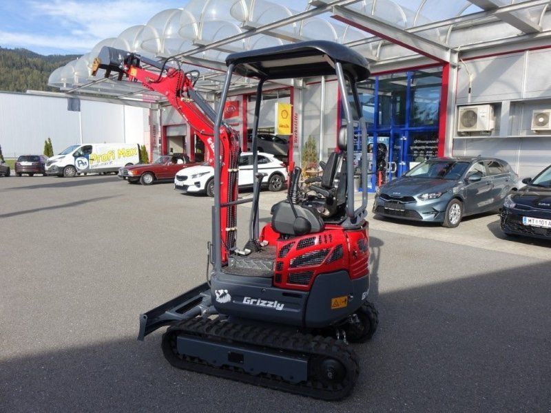 Grizzly Sonstige KME 15 Raupenbagger mit Kubota