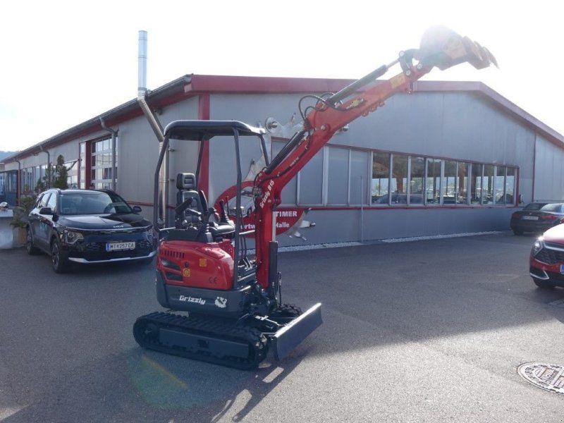 Grizzly Sonstige KME 15 Raupenbagger mit Kubota