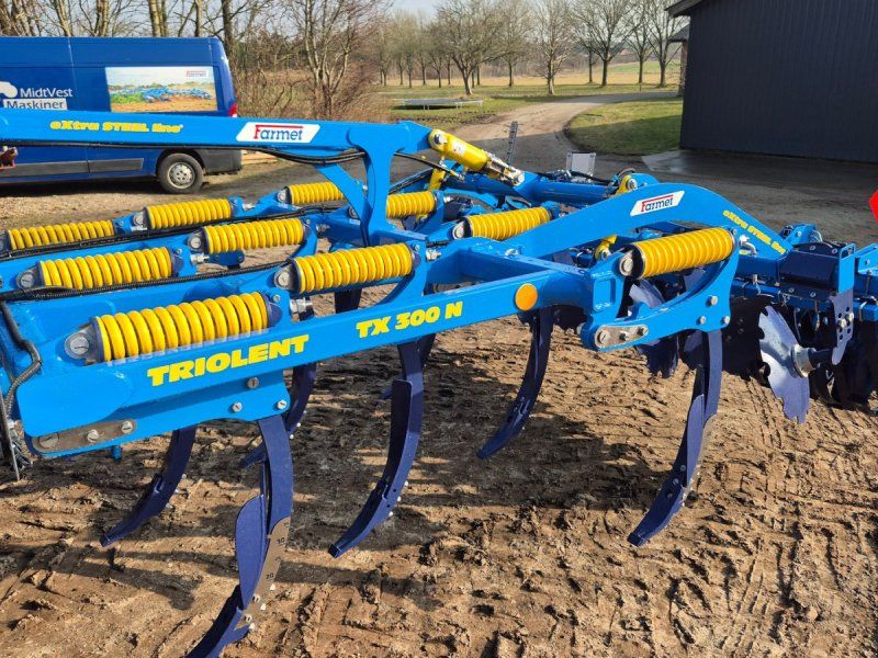 Farmet Triolent TX 300 N dybdeharve med alt i udstyr