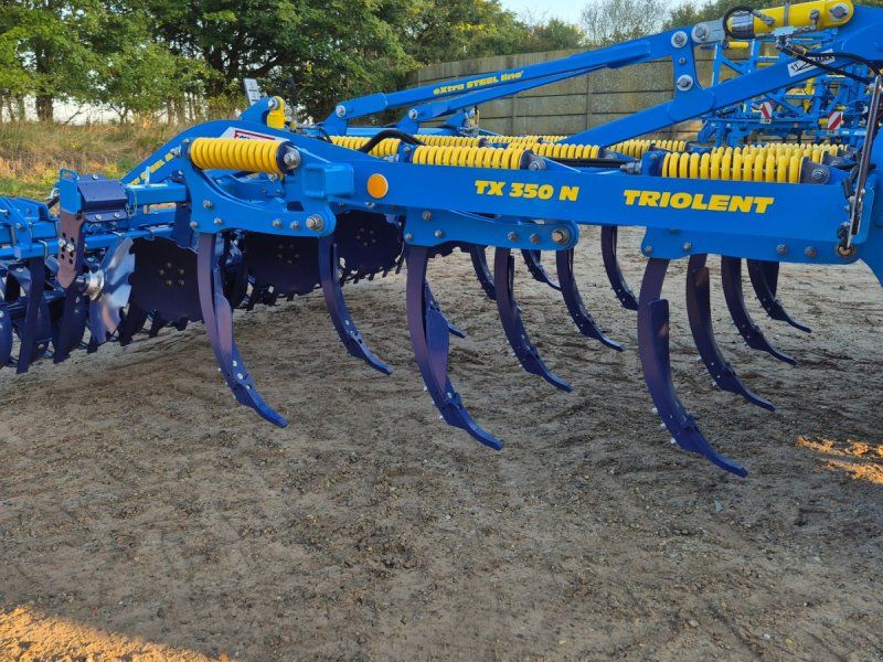 Farmet Triolent TX 350 N dybdeharve med alt i udstyr