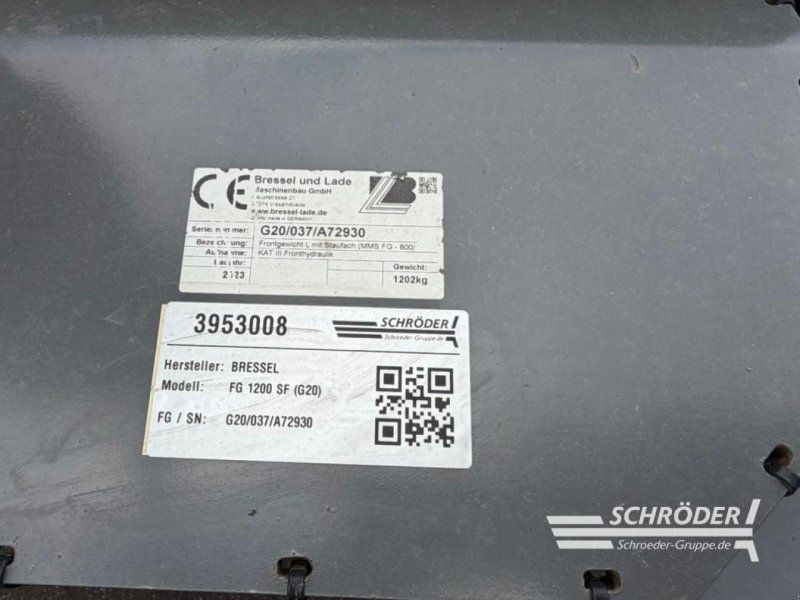 Bressel & Lade FG 1200 SF (G20) |  | 1200KG