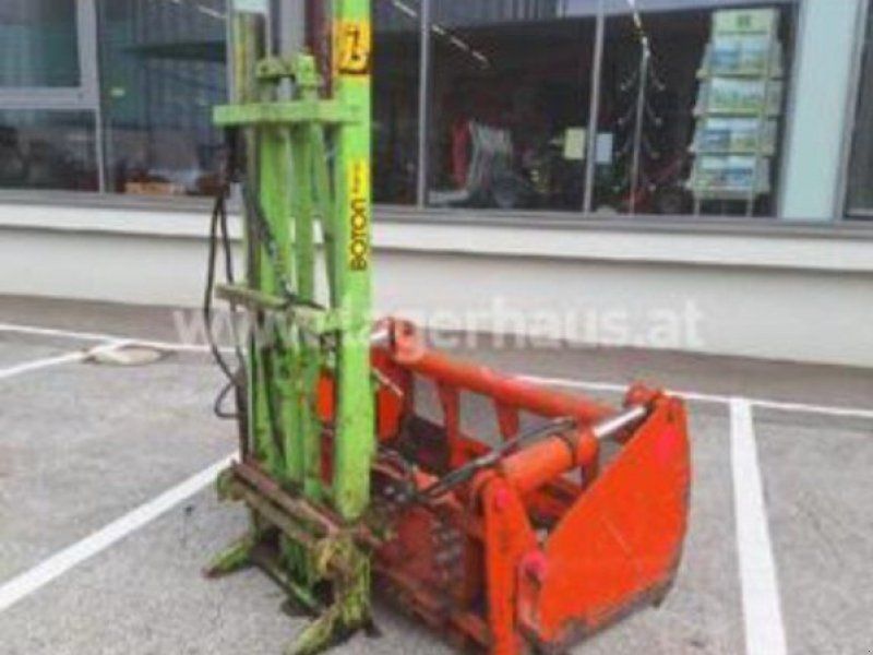 Siloschneidzange mit Hubgerüst