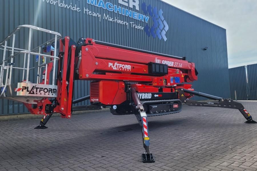 Platform Basket Spider 27.14 CE Declaration, Valid inspection, *Gu