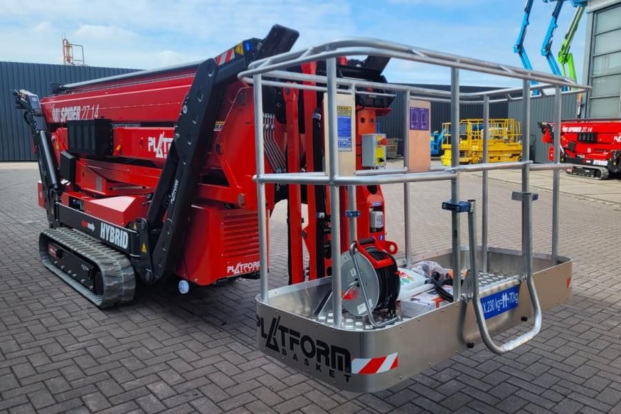 Platform Basket Spider 27.14 CE Declaration, Valid inspection, *Gu