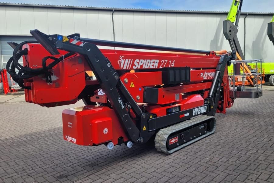 Platform Basket Spider 27.14 CE Declaration, Valid inspection, *Gu