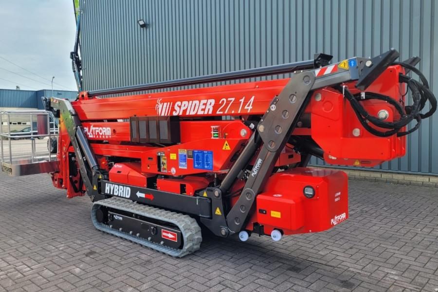 Platform Basket Spider 27.14 CE Declaration, Valid inspection, *Gu