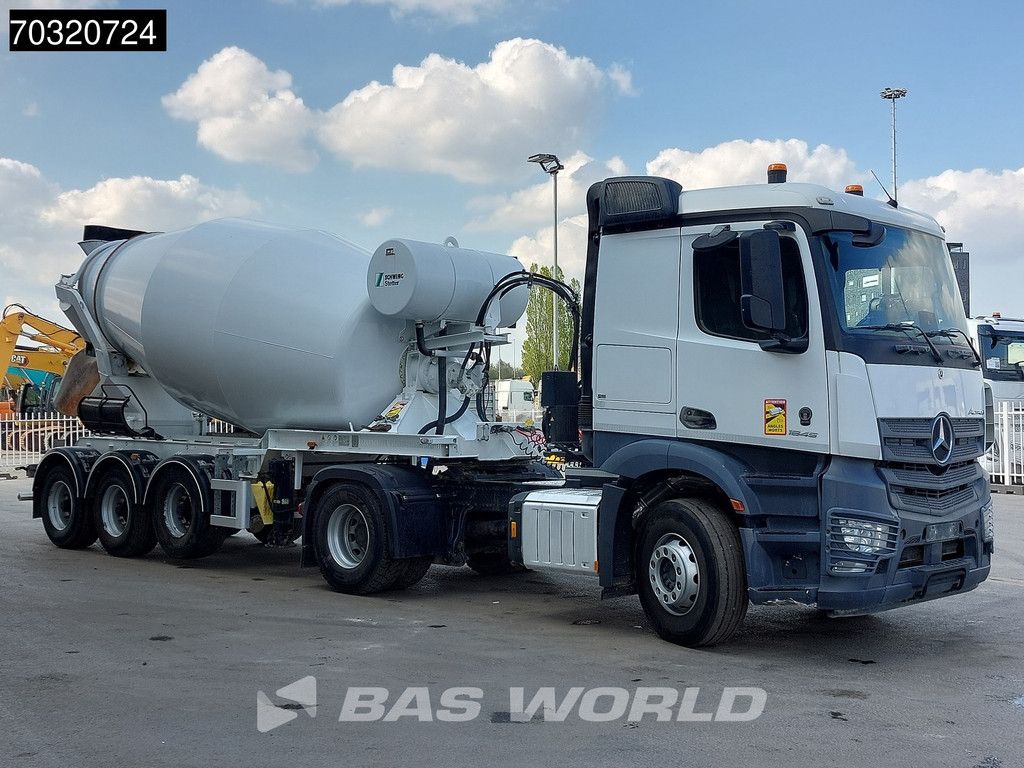 Mercedes Actros 1845 4X2 ClassicSpace Retarder Hydraulik + Schwing-Stetter 12m3 Liftachse