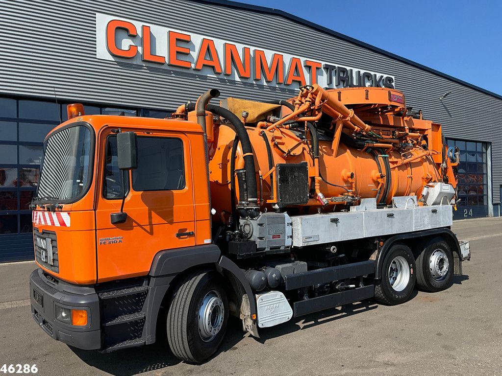 Man 26.314 Kroll kolkenzuiger 9m³ Just 185.429 km!