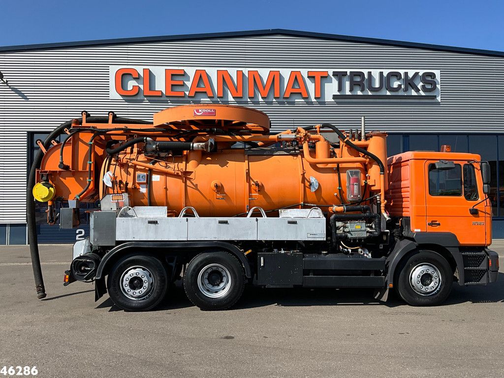 Man 26.314 Kroll kolkenzuiger 9m³ Just 185.429 km!