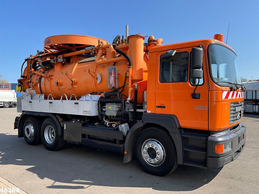 Man 26.314 Kroll kolkenzuiger 9m³ Just 185.429 km!