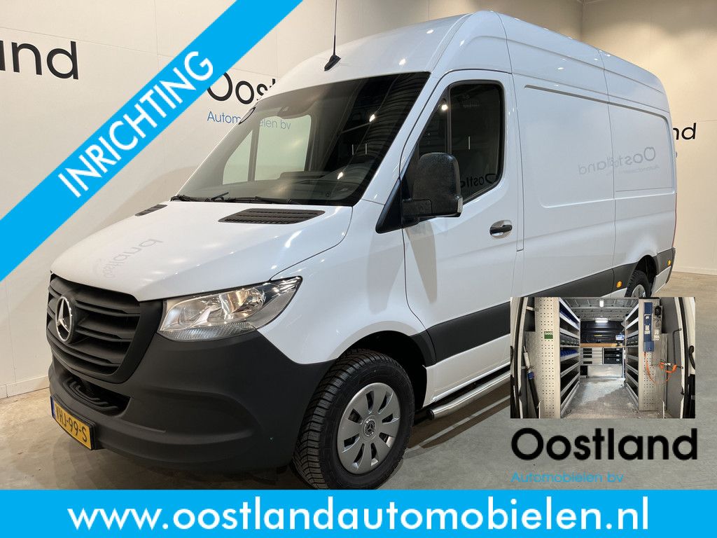 Mercedes-Benz Sprinter 311 CDI L2H2 RWD / Euro 6 / Servicebus / Bott inrichting / 220V / Airco / Oprijplaat / Compressor / CarPlay / Camera
